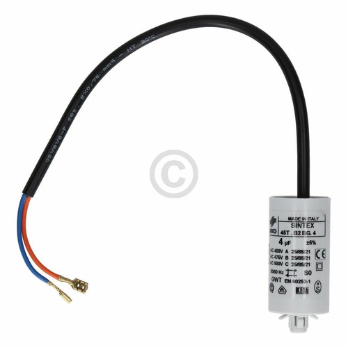 Kondensator 4µf mit kabel - 4µf,