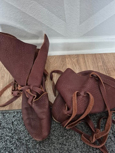 Mittelalter lederschuhe - mittelalter,