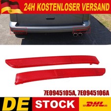 2X Reflektor Stoßstange HINTEN LINKS + RECHTS Für VW Transporter T5 2012-16 `