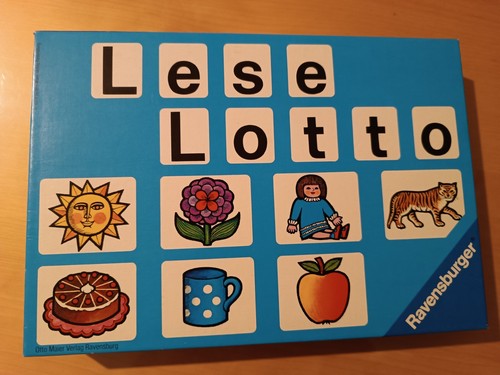 Lernspiel lese lotto - lese,