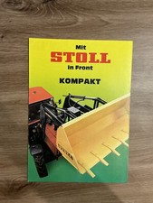 Orig. STOLL Frontlader Prospekt Brochure Traktor Schlepper Landmaschinen D5