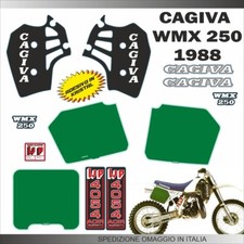 Kristall Aufkleber CAGIVA WMX