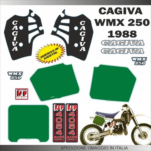 Kristall aufkleber cagiva wmx - kristall,