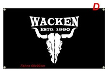 W O A Hardrock Fahne Flagge