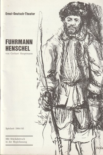 Programmheft gerhart hauptmann - programmheft,