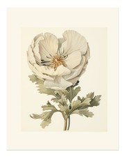 Elegantes Blumen Wandbild