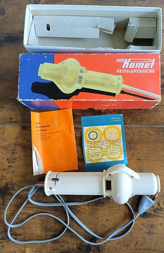 Ddr komet heissluftdusche fön - komet,