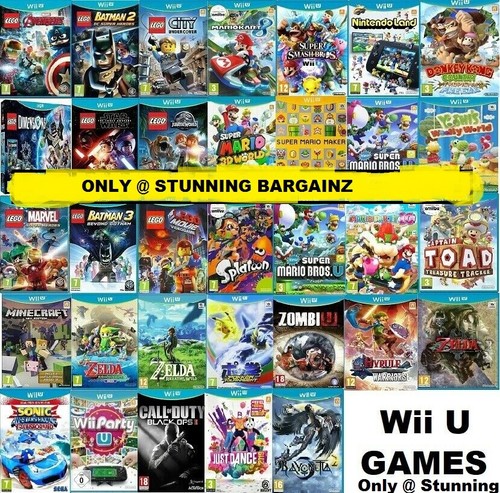 Wii spiele nintendo - wii, u