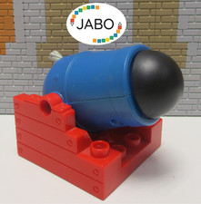 ( Q6/14 ) LEGO Duplo große Kanone mit Munition Piratenschiff