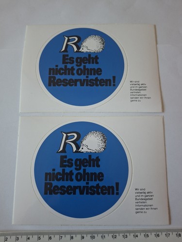 Aufkleber geht nicht - 2, ohne