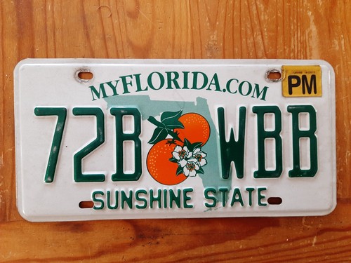 Original usa nummernschild - original,