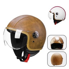 Retro Jethelm Motorradhelm