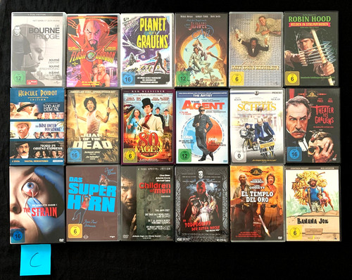 Dvd sammlung 18 stück - dvd,