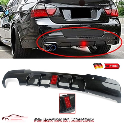 Heckdiffusor carbon look - carbon,