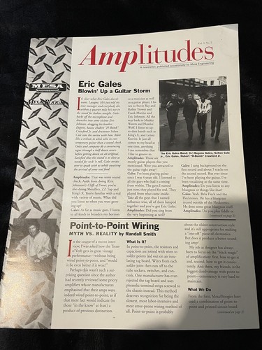Mesa boogie amplitudes - boogie,