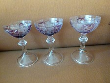 3 Sekt- Champagnerschalen -