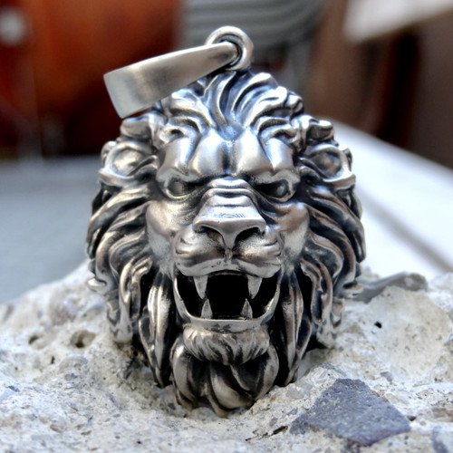 Löwe anhänger sterling - löwe,