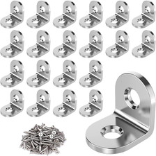 20 Stück Winkelverbinder, Metallwinkel 90 Grad 20X20Mm Edelstahl, Winkel Klein M