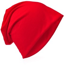 Beanie Mütze Stern Unifarbe Herren Damen Mützen Jersey Slouch Trend 