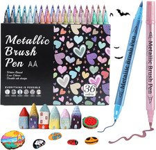 36 Farben Dual Tip Metallic