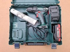 Metabo 18V 2×4,0Ah Akkuschrauber BS 18 inkl. 2 Akkus 4,0Ah und Ladegerät 