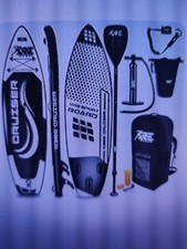 RETOURE SUP Board 366cm aufblasbar Stand Up Paddle Set Surfboard Paddling ISUP