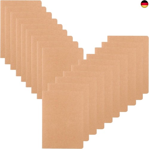 Notizbuch blanko stück - a6, blanko,20