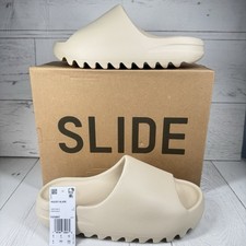 Adidas Yeezy Slide Bone FZ5897 UK 8 US 8 Creme Slipper Chunky Sliders Neu