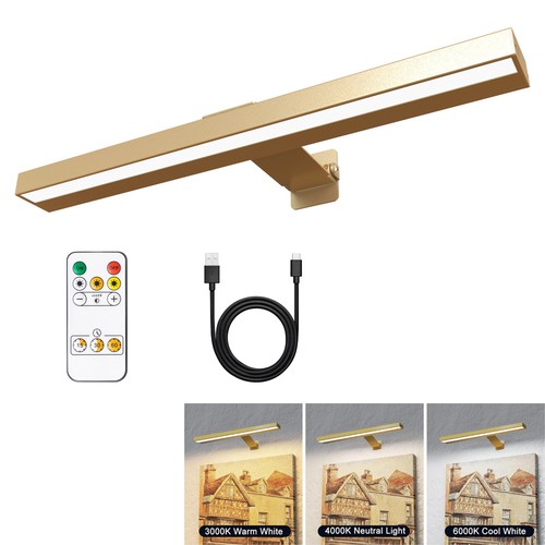 Kabellose bilderleuchte mit - kabellose,