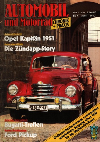 Zeitschrift automobil und - zeitschrift,