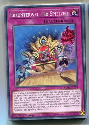 Erzunterweltler - yu-gi-oh!,