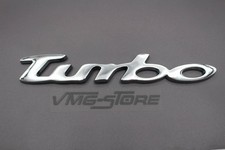 Turbo emblem chrom auto - emblem,
