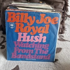 Single7" Billy Joe Royal..Hush/Watching From The Bandstand..Siehe Foto  KLASSE
