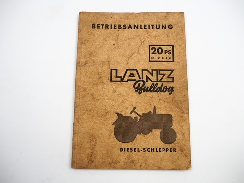 Lanz bulldog 2016 schlepper - bulldog,
