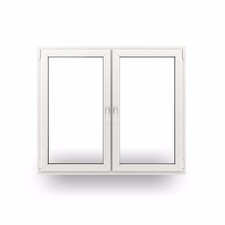 Balkontür Terrassentür Tür Glastür 2 Flügler Pfosten 2 flügelig mit Pfosten NEU