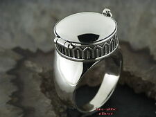 Silberring Ring GIFTRING Feingehalt Massiv Silber 925 Ring mit Geheimfach