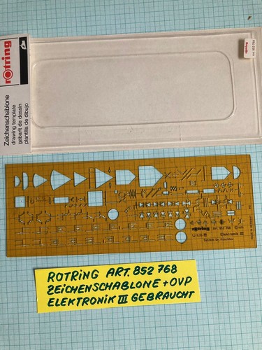 Zeichenschablone rotring no - zeichenschablone,
