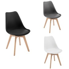 Esszimmerstuhl drehbar 2/4x Drehstuhl Küchenstuhl Polsterstuhl moderner Essstuhl