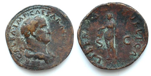 Dupondius des galba mit - galba,