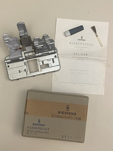 Schmalfilm klebepresse 8 - 16, +