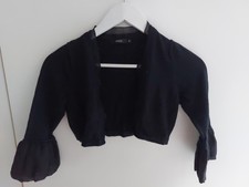 Bolero, Schwarz, Zero, Gr. 36