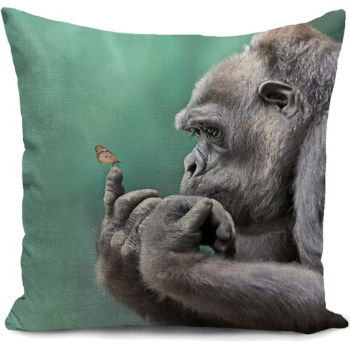 Kissenbezug 40x40 gorilla - kissenbezug,
