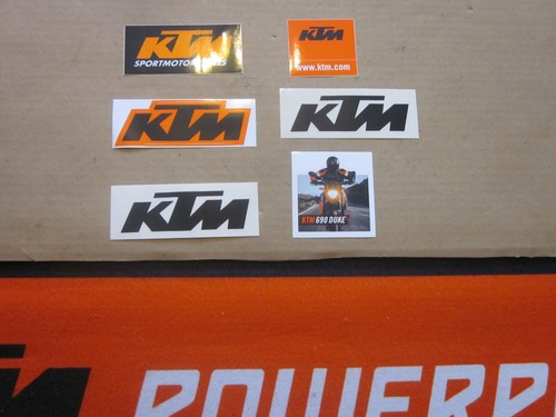 Ktm dekor aufkleber sticker - 6x,