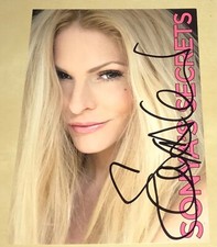 Sonya Kraus Original signierte Autogrammkarte Autogramm Karte Model #13