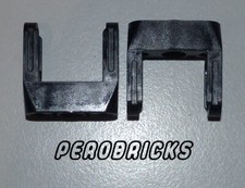 Lego Technic Technik 2 x U-Verbinder 3x3x1 #87408 schwarz matt für Getriebe