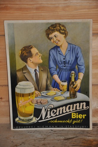 Altes brauereischild niemann - altes,