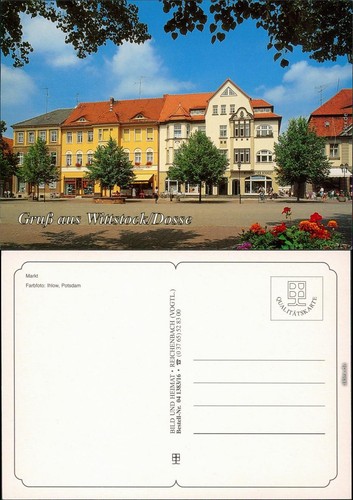 Ansichtskarte wittstock dosse - ansichtskarte, wittstock/dosse