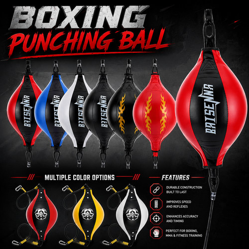 Speedball aus leder mit - speedball,