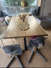 Moderner Esstisch Holz Metall