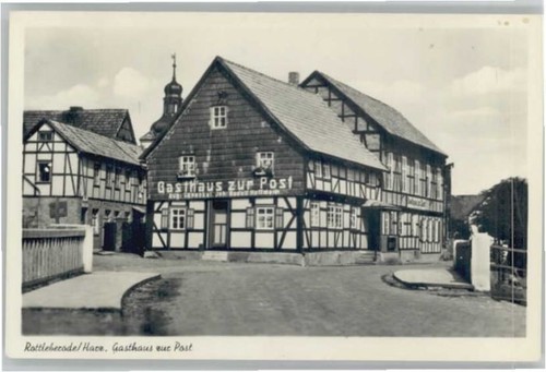Rottleberode gasthaus zur - gasthaus, post